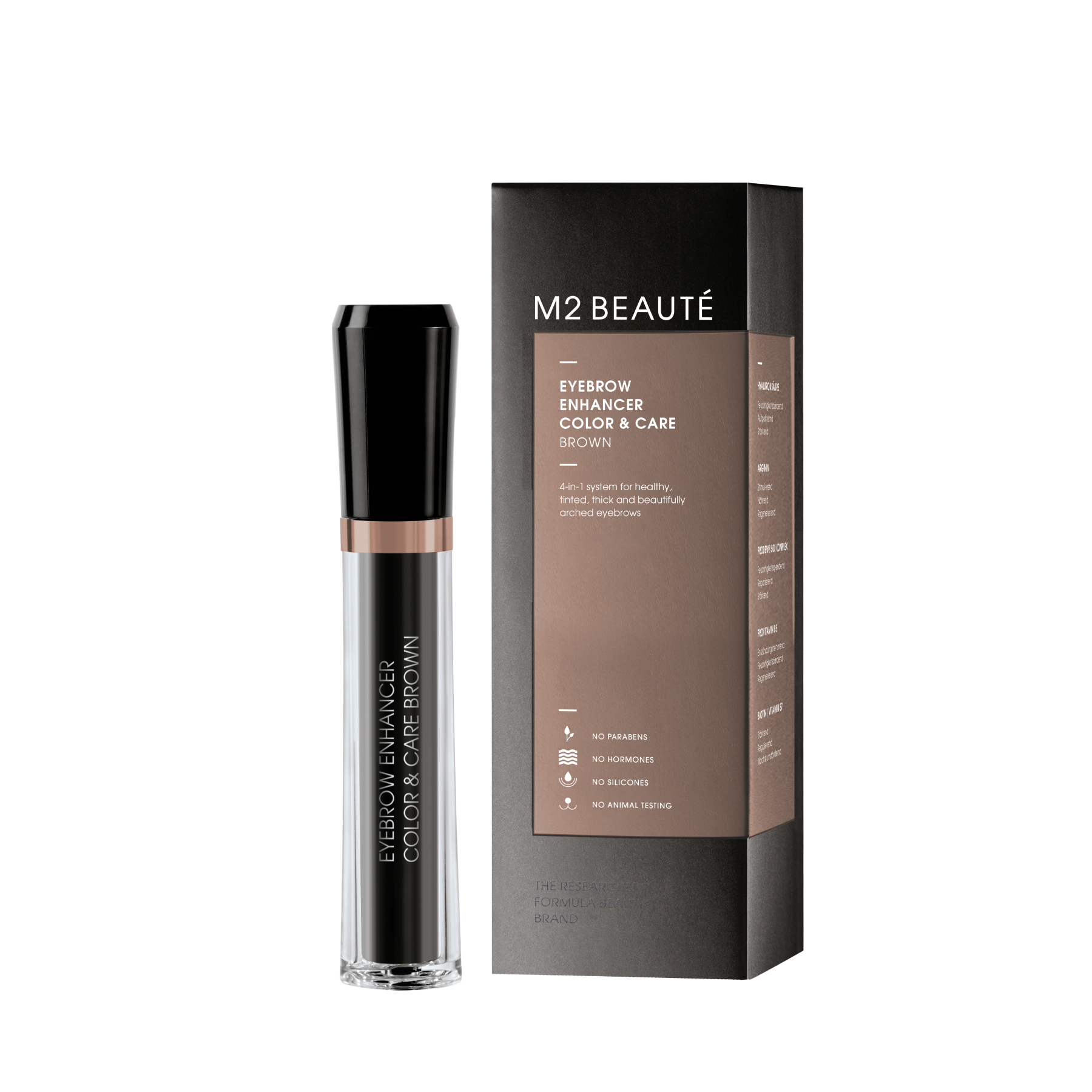 EYEBROW ENHANCER COLOR & CARE BROWN